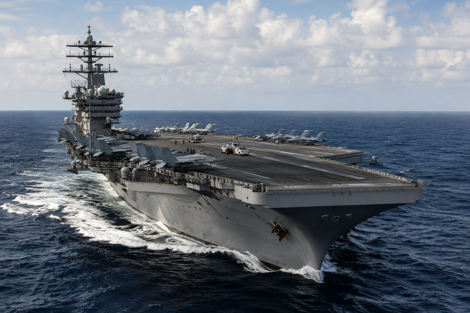 ഒമ്പത് മാസം കടലിൽ; USS Abraham Lincoln-ൽ ജീവനക്കാരുടെ മാനസിക സമ്മർദം രൂക്ഷം, കുടുംബങ്ങൾ ആശങ്കയിൽ ഒമ്പത് മാസം കടലിൽ; USS Abraham Lincoln-ൽ ജീവനക്കാരുടെ മാനസിക സമ്മർദം രൂക്ഷം, കുടുംബങ്ങൾ ആശങ്കയിൽ