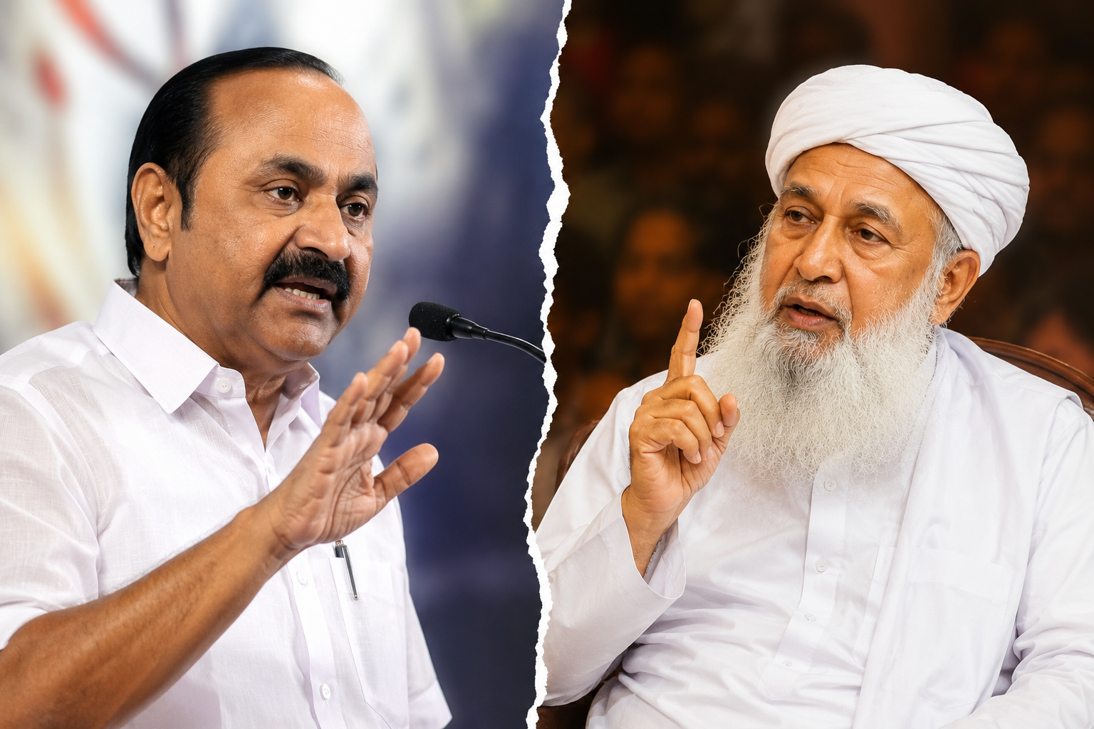 സ്ത്രീകളെ വീടിനുള്ളിൽ ഒതുക്കാനുള്ള നിലപാട് പുരോഗമന കേരളത്തിന് അംഗീകരിക്കാനാകില്ല; കാന്തപുരത്തിനെതിരെ വി.ഡി. സതീശൻ സ്ത്രീകളെ വീടിനുള്ളിൽ ഒതുക്കാനുള്ള നിലപാട് പുരോഗമന കേരളത്തിന് അംഗീകരിക്കാനാകില്ല; കാന്തപുരത്തിനെതിരെ വി.ഡി. സതീശൻ